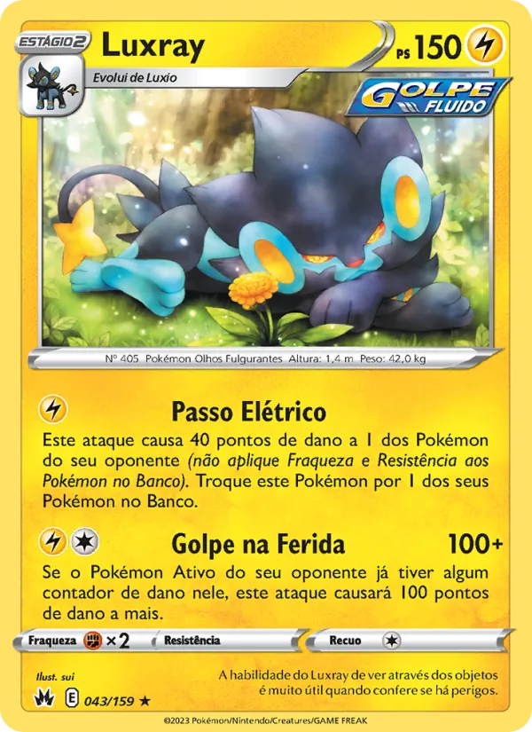 Luxray (Crown Zenith #043/159)