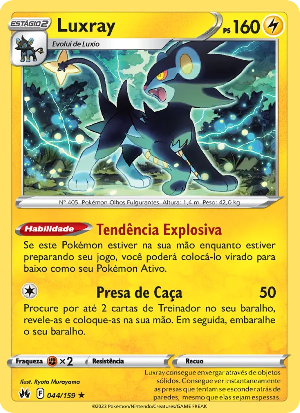 Luxray (Crown Zenith #044/159)