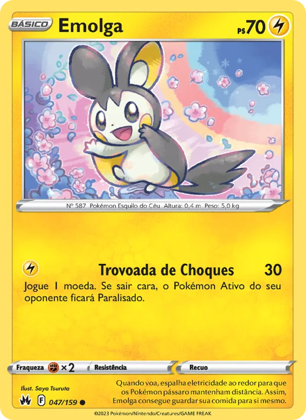 Emolga (Crown Zenith #047/159)