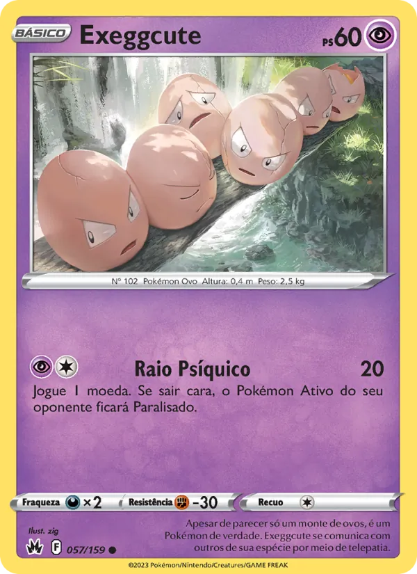 Exeggcute (Crown Zenith #057/159)