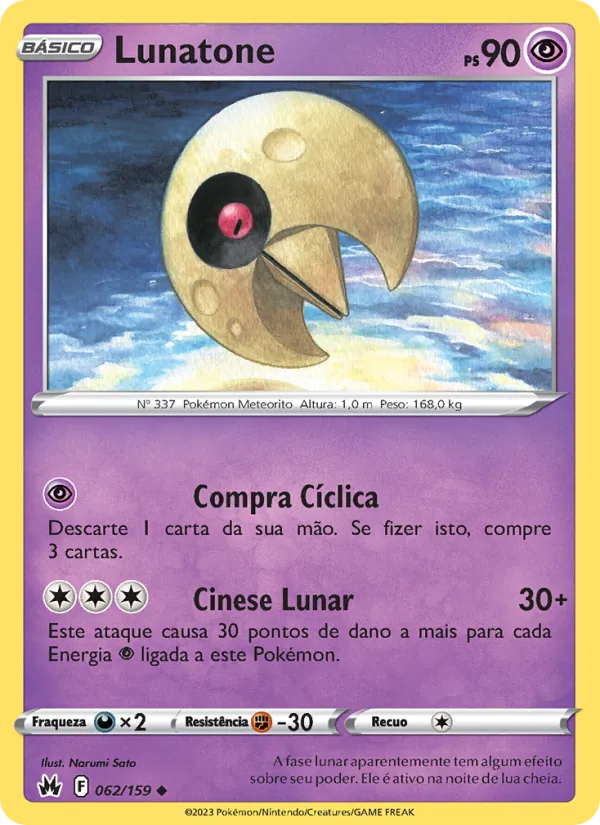Lunatone (Crown Zenith #062/159)