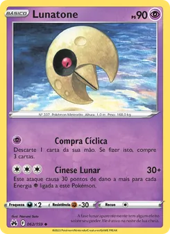 Lunatone (Crown Zenith #062/159)