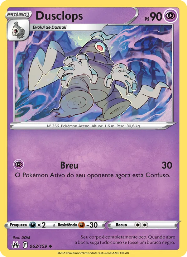 Dusclops (Crown Zenith #063/159)