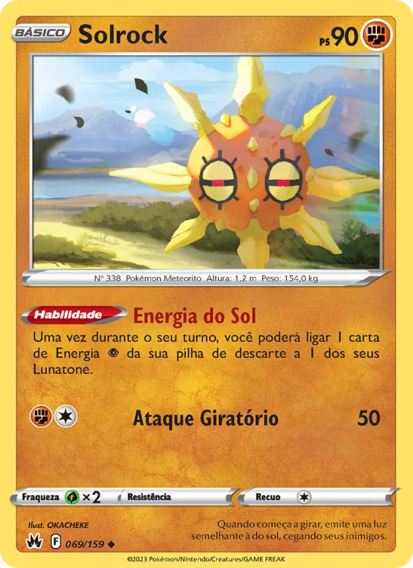Solrock (Crown Zenith #069/159)