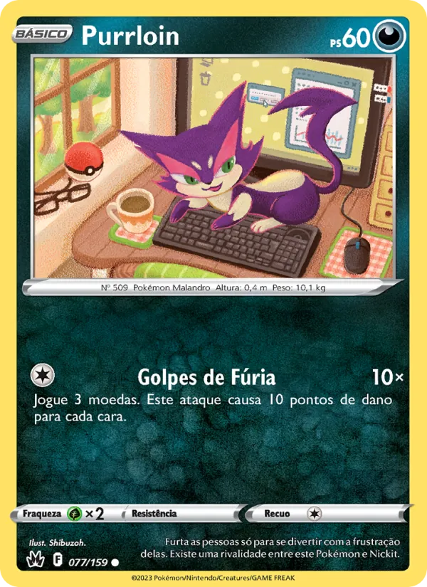 Purrloin (Crown Zenith #077/159)