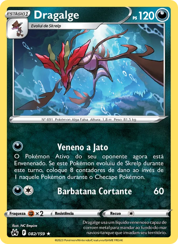 Dragalge (Crown Zenith #082/159)