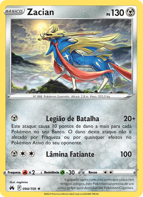Zacian (Crown Zenith #094/159)
