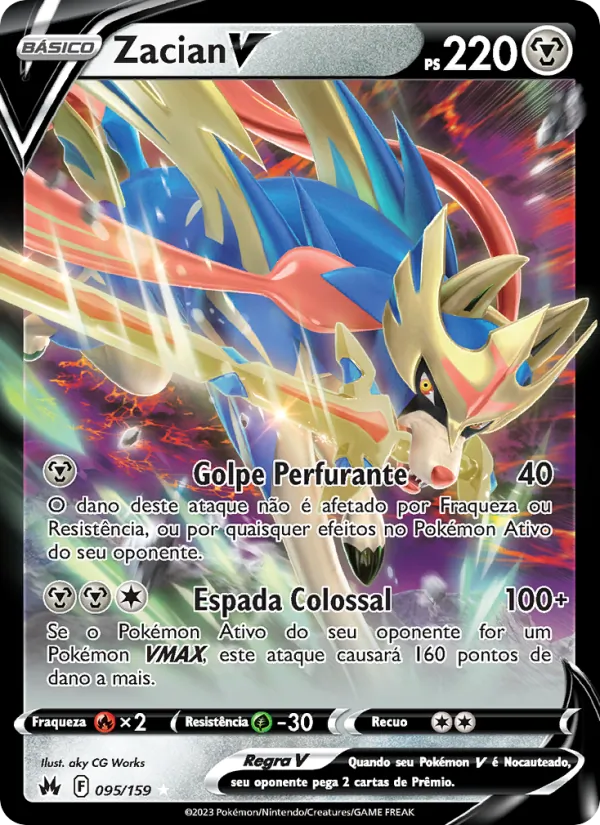 Zacian V (Crown Zenith #095/159)