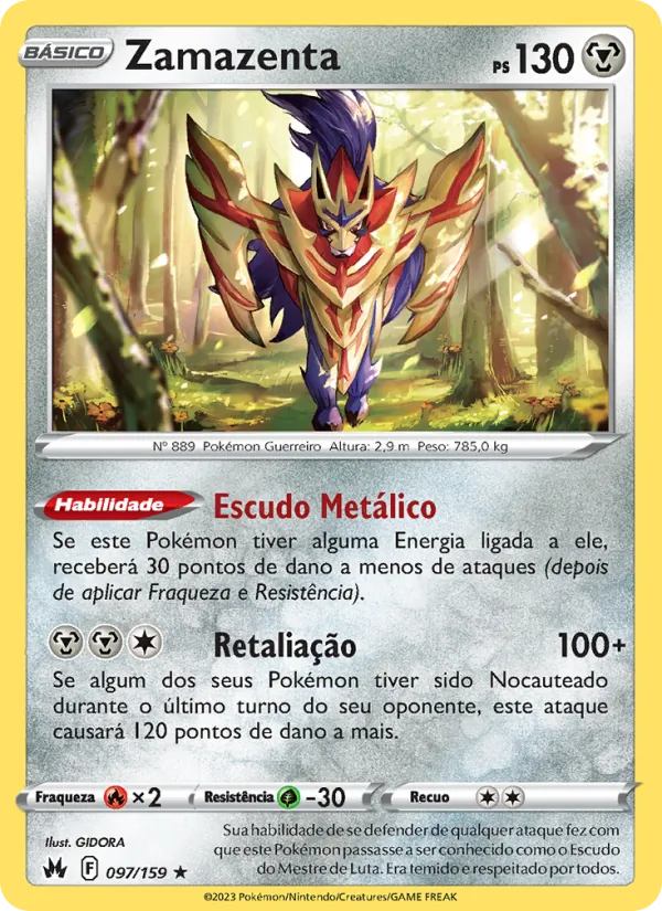Zamazenta (Crown Zenith #097/159)