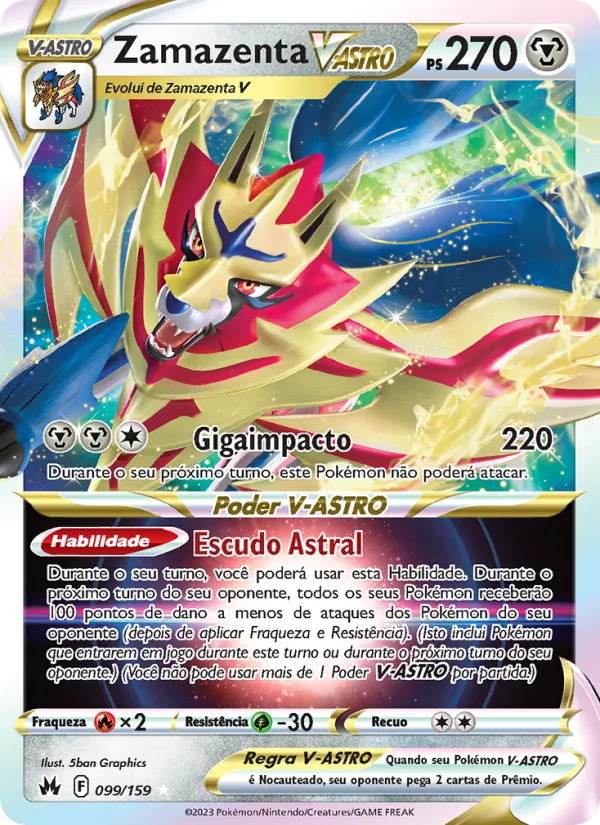 Zamazenta V-ASTRO (Crown Zenith #099/159)