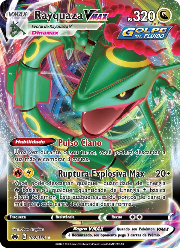 Rayquaza VMAX (Crown Zenith #102/159)