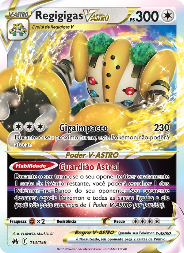Regigigas V-ASTRO (Crown Zenith #114/159)
