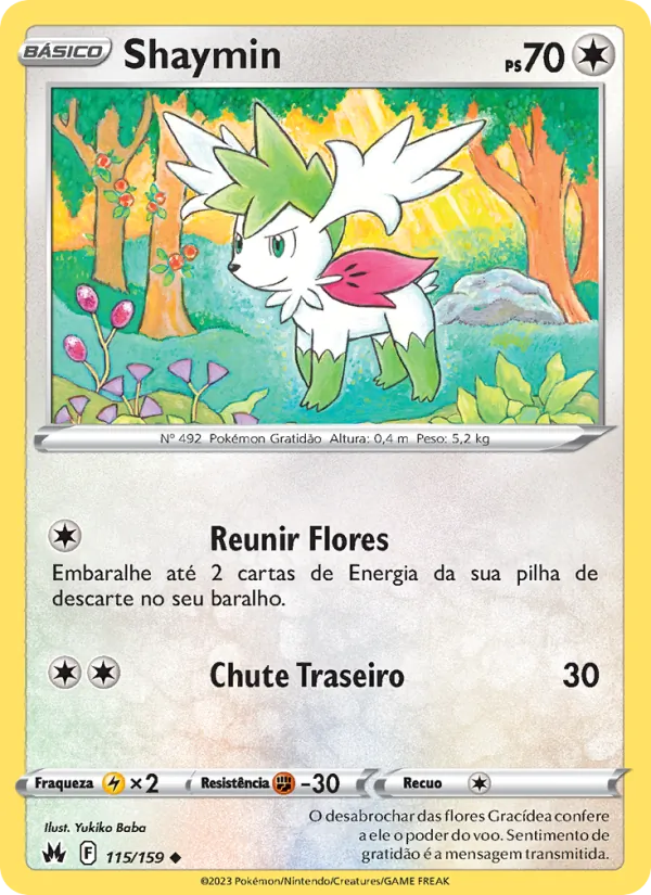 Shaymin (Crown Zenith #115/159)