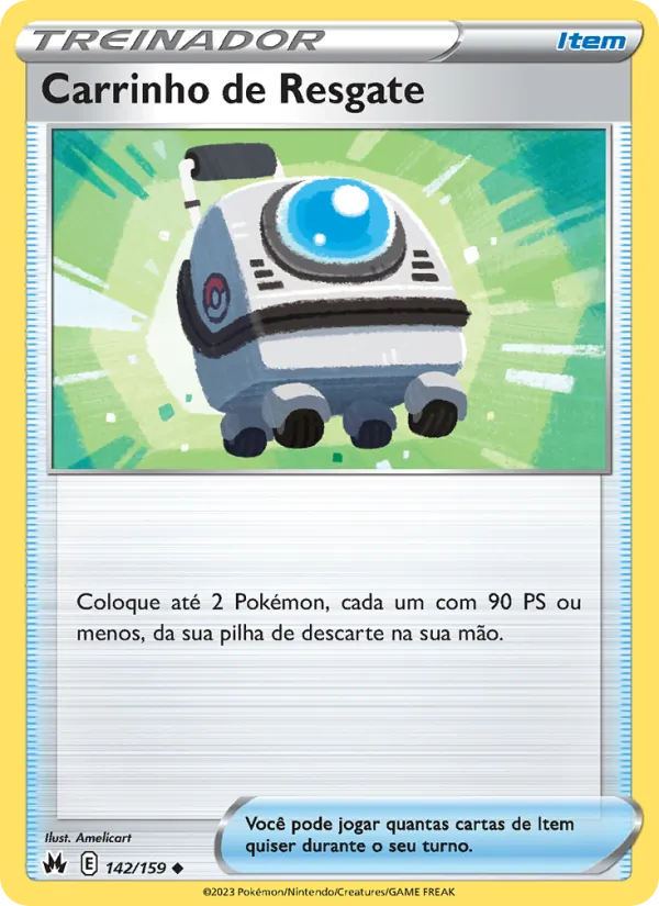 Carrinho de Resgate (Crown Zenith #142/159)