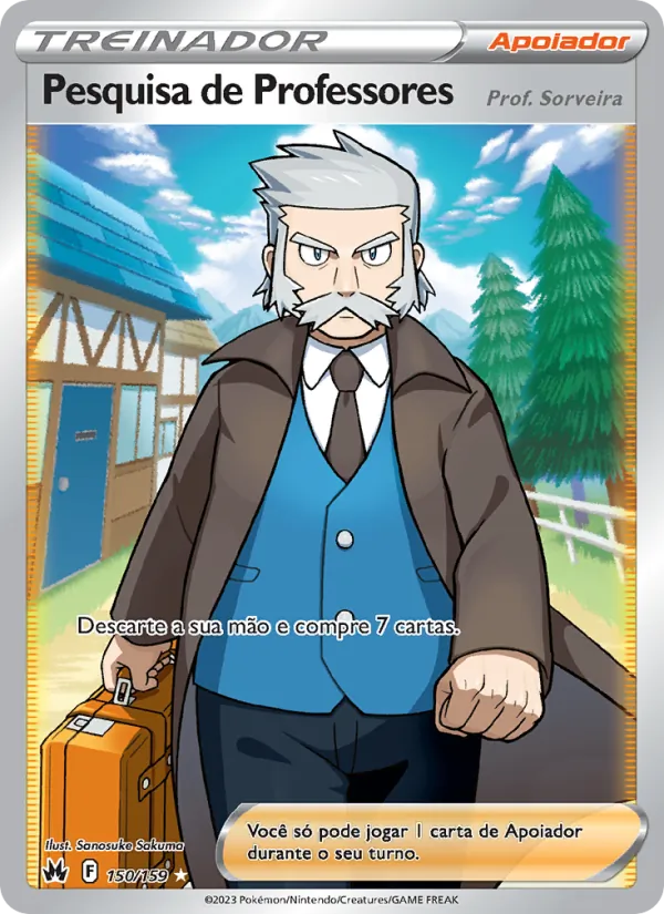 Pesquisa de Professores (Crown Zenith #150/159)