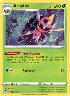 Ariados (Silver Tempest #004/195)