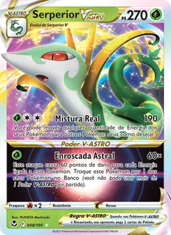 Serperior V-ASTRO (Silver Tempest #008/195)