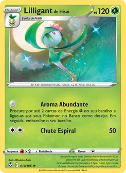 Lilligant de Hisui (Silver Tempest #010/195)