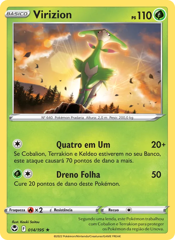 Virizion (Silver Tempest #014/195)