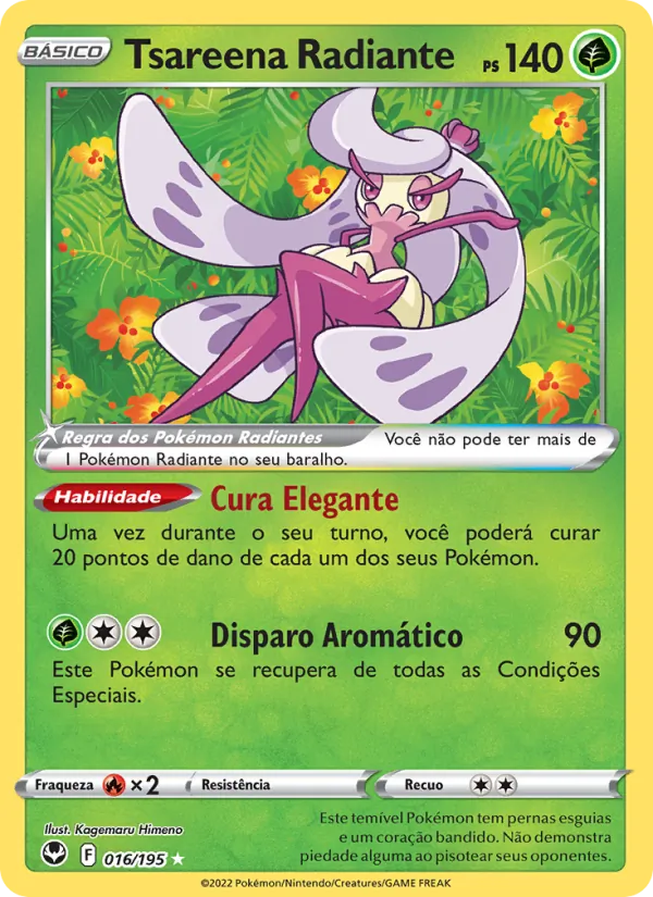 Tsareena Radiante (Silver Tempest #016/195)