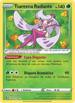 Tsareena Radiante (Silver Tempest #016/195)
