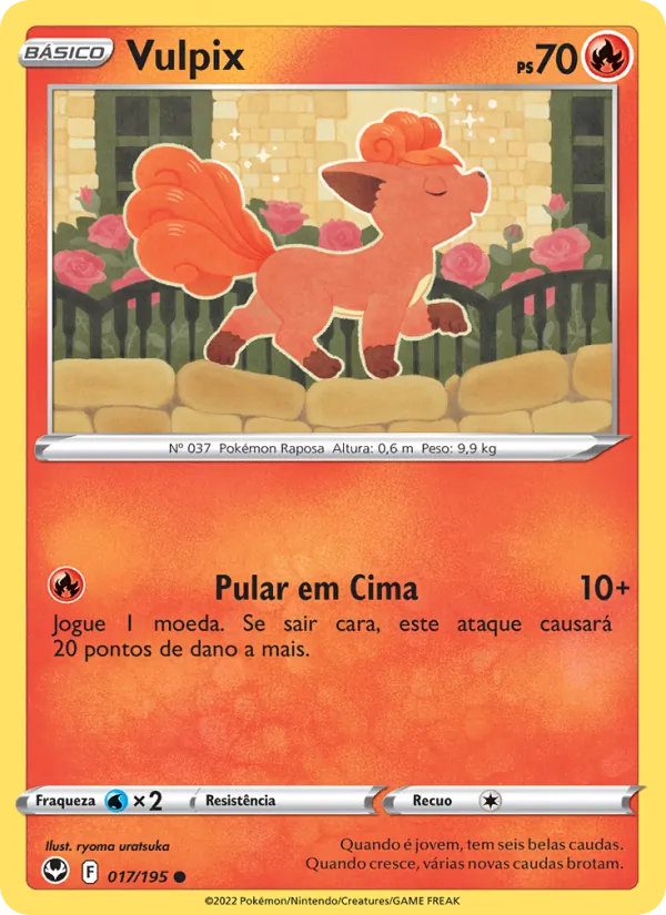 Vulpix (Silver Tempest #017/195)