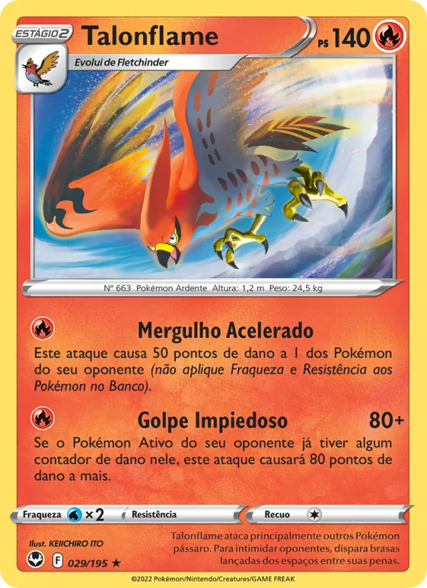 Talonflame (Silver Tempest #029/195)