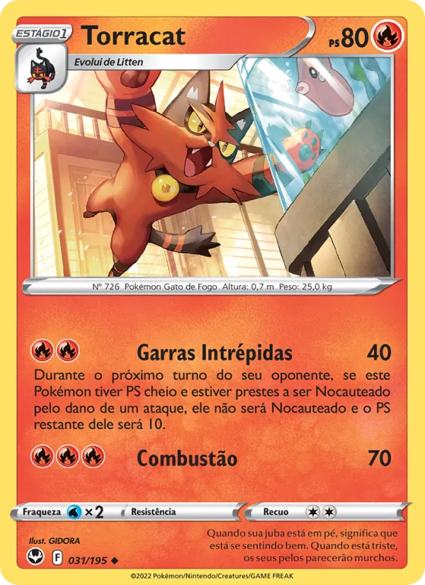 Torracat (Silver Tempest #031/195)