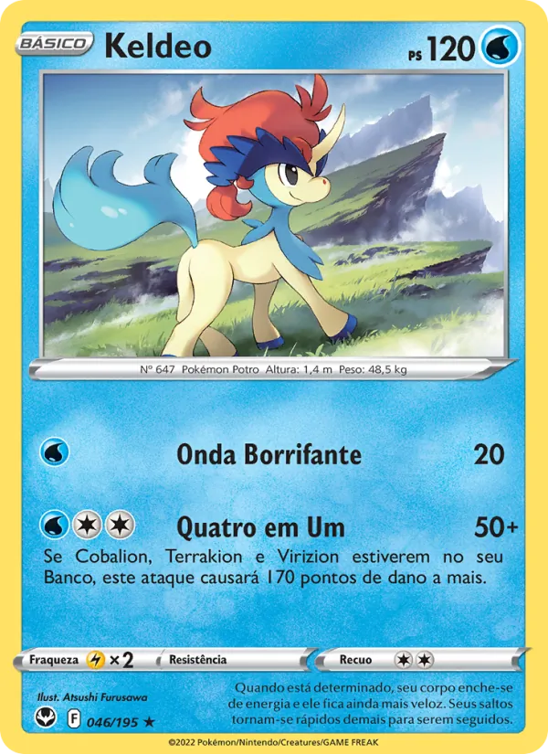 Keldeo (Silver Tempest #046/195)