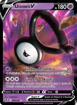 Unown V (Silver Tempest #065/195)