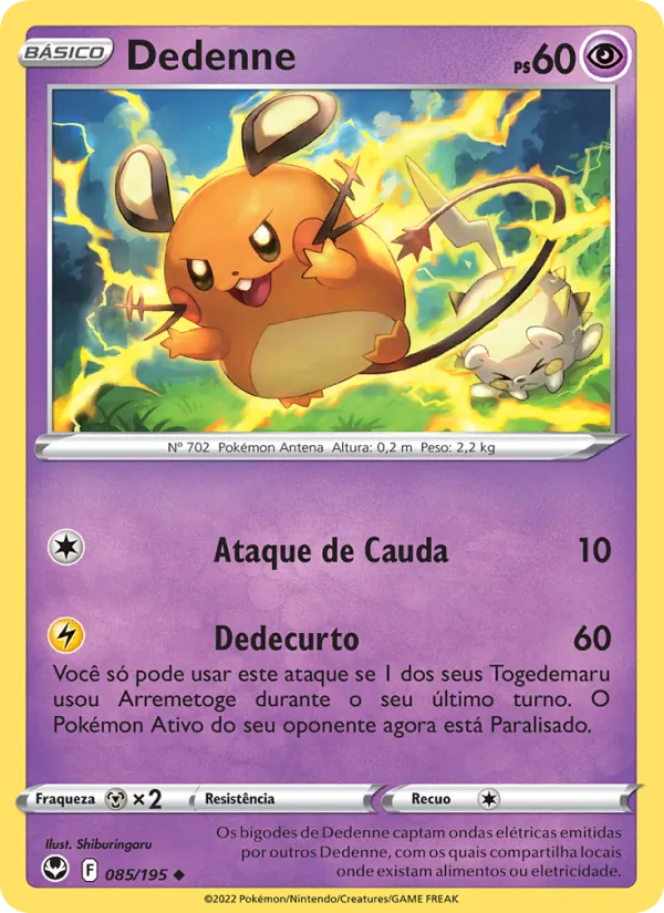 Dedenne (Silver Tempest #085/195)