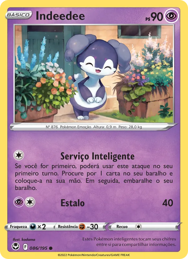 Indeedee (Silver Tempest #086/195)