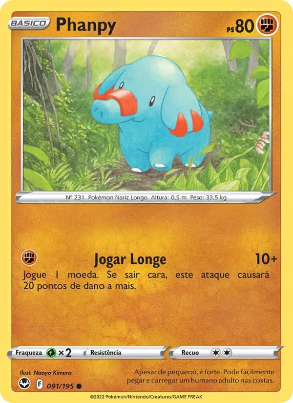 Phanpy (Silver Tempest #091/195)