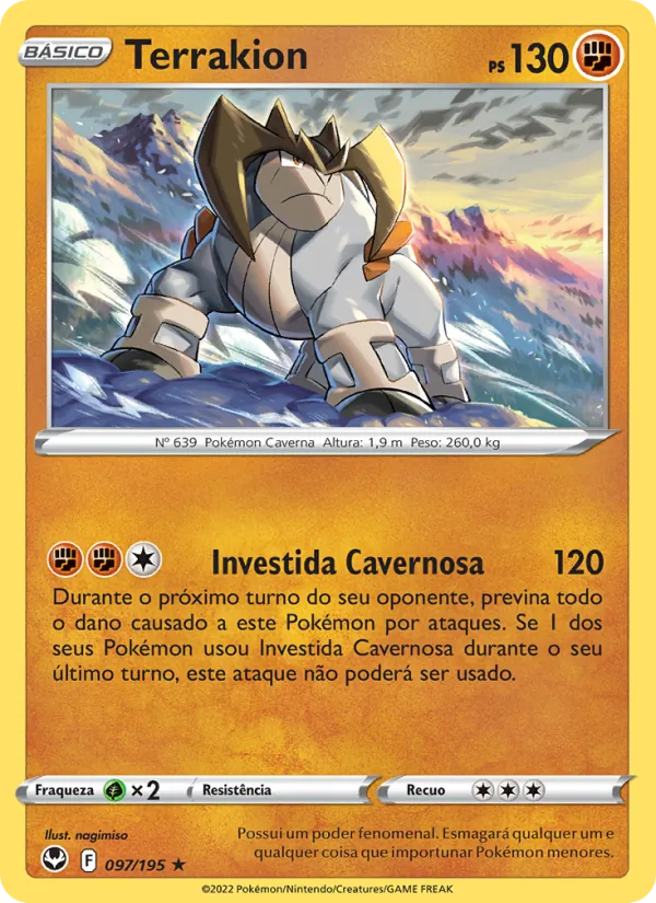 Terrakion (Silver Tempest #097/195)