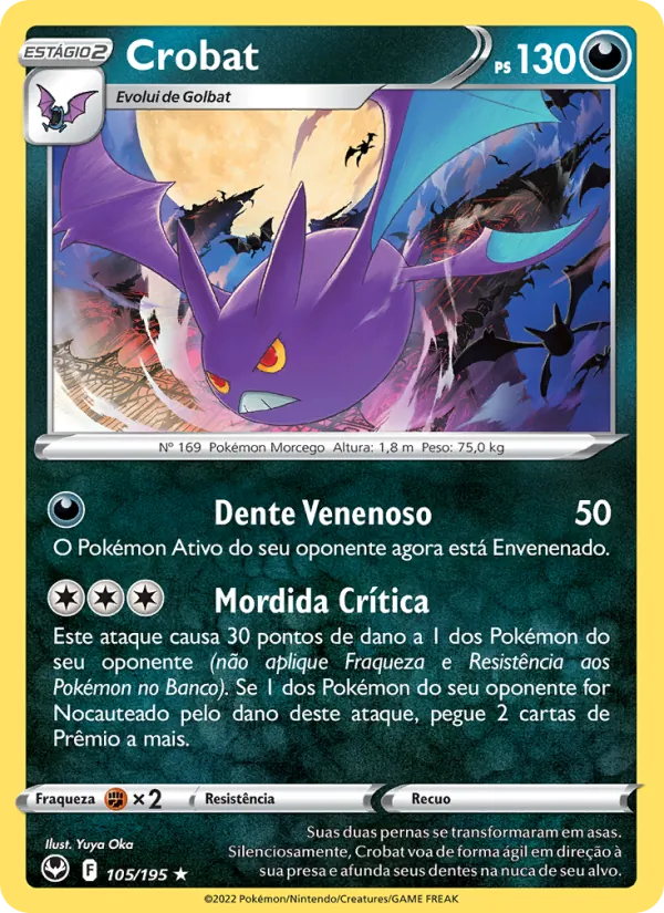 Crobat (Silver Tempest #105/195)