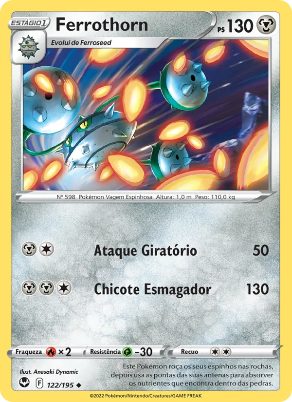 Ferrothorn (Silver Tempest #122/195)
