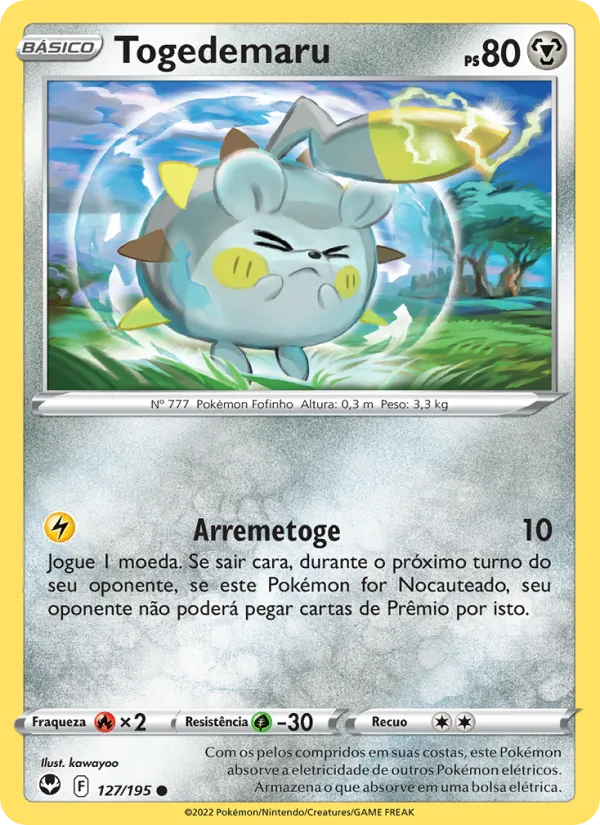 Togedemaru (Silver Tempest #127/195)