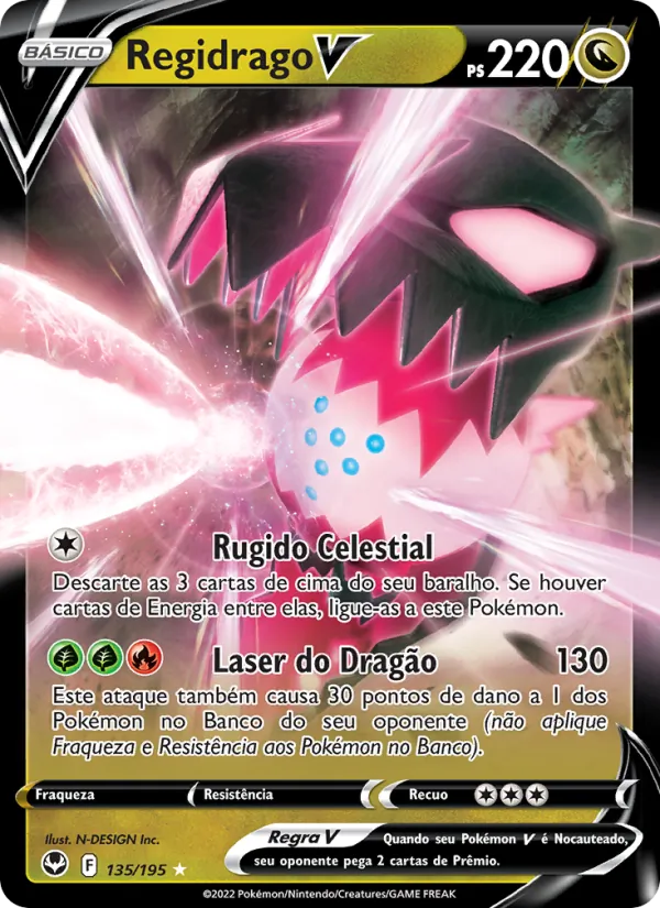 Regidrago V (Silver Tempest #135/195)