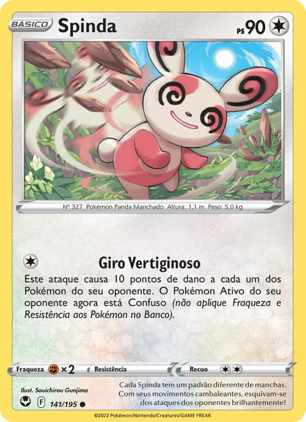Spinda (Silver Tempest #141/195)