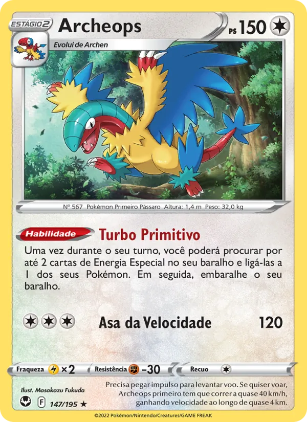 Archeops (Silver Tempest #147/195)