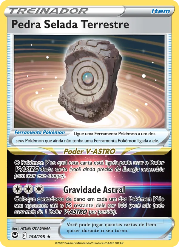 Pedra Selada Terrestre (Silver Tempest #154/195)