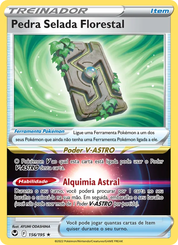 Pedra Selada Florestal (Silver Tempest #156/195)