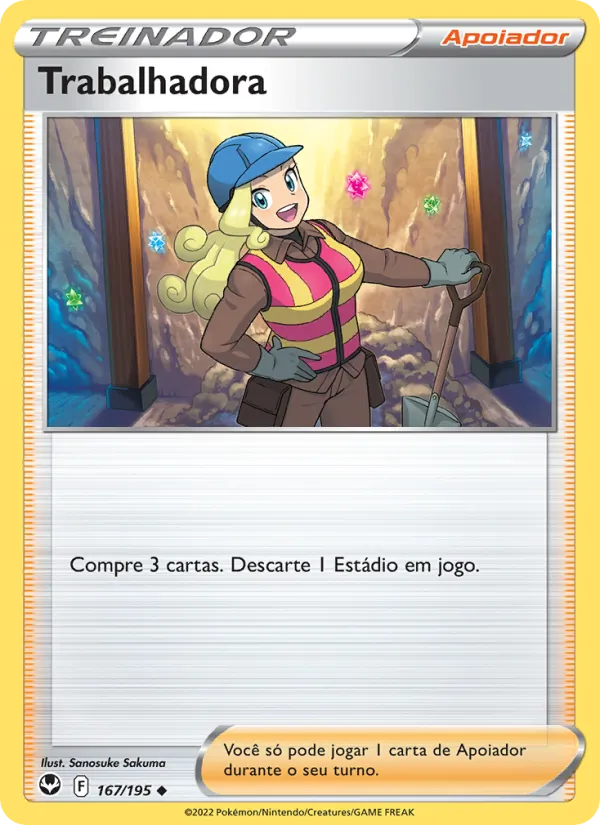 Trabalhadora (Silver Tempest #167/195)