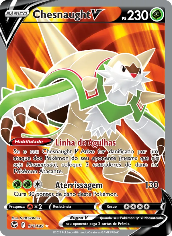 Chesnaught V (Silver Tempest #171/195)