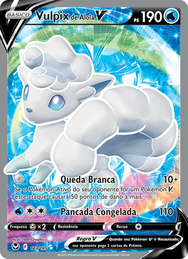 Vulpix de Alola V (Silver Tempest #173/195)