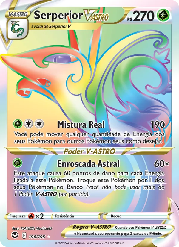 Serperior V-ASTRO (Silver Tempest #196/195)