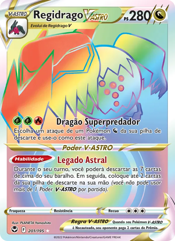Regidrago V-ASTRO (Silver Tempest #201/195)