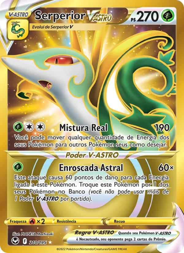 Serperior V-ASTRO (Silver Tempest #210/195)
