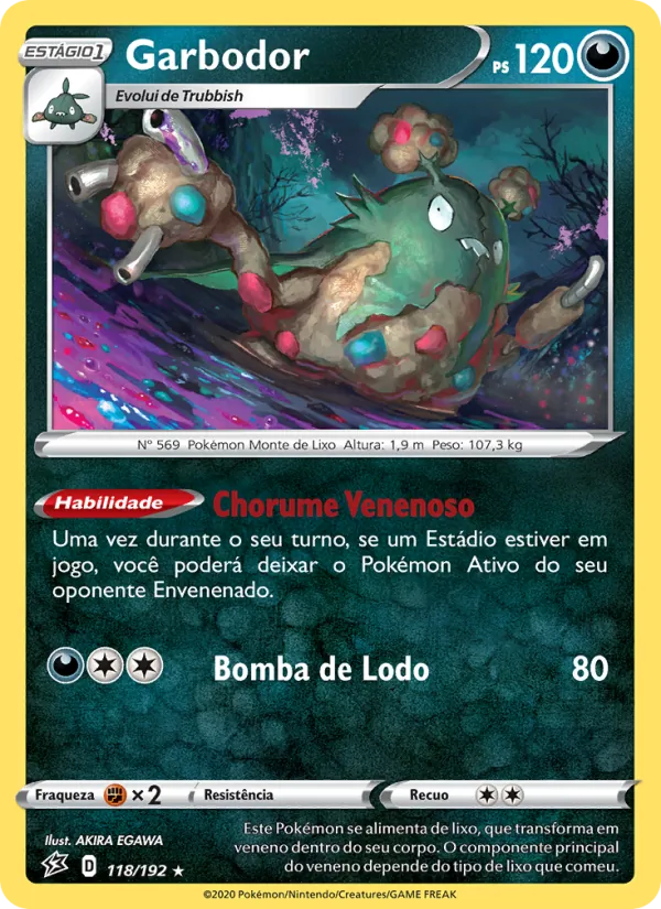 Garbodor (Rebel Clash #118/192)