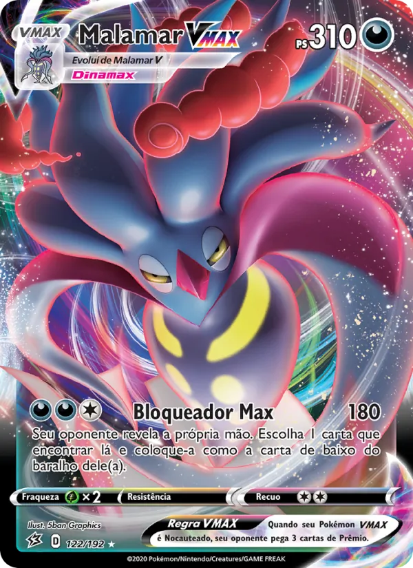 Malamar VMAX (Rebel Clash #122/192)